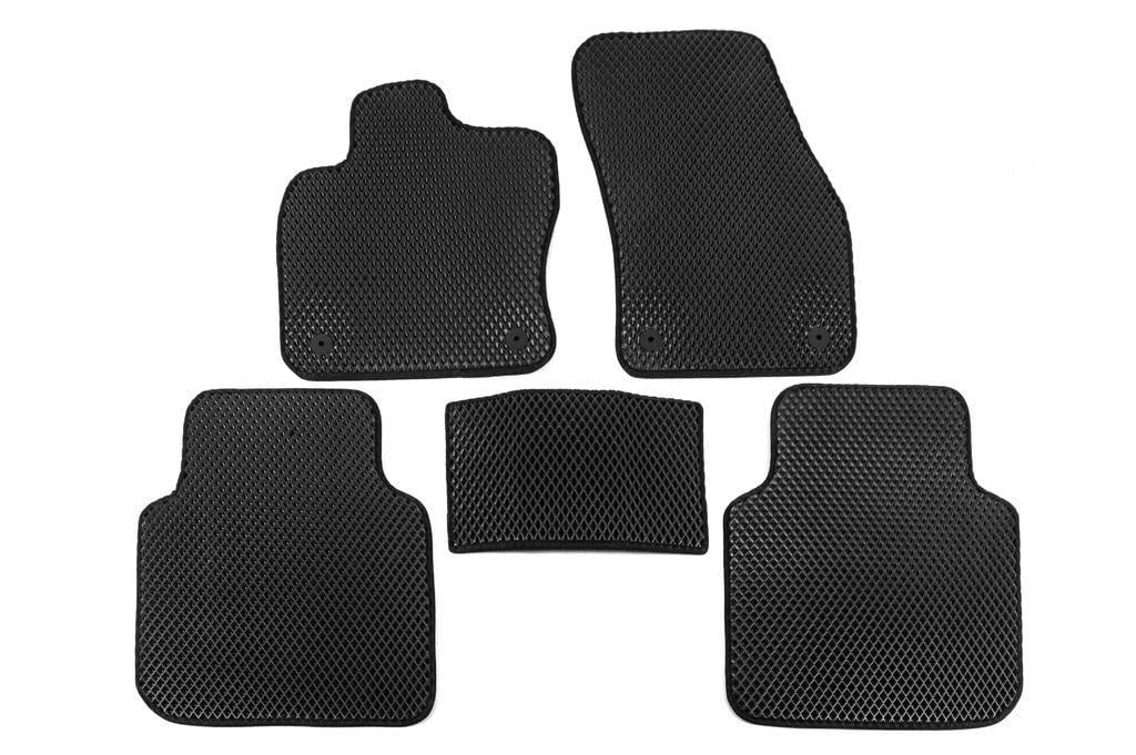 Килимки EVA Ollspase 2 ряда для Volkswagen Tiguan 2016-2023 рр. Чорний (128622)
