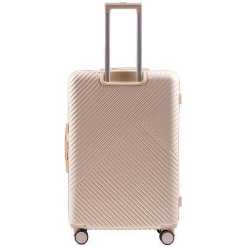 Валіза пластикова Wings WN01 велика Молочний - фото 3 Валіза пластикова Wings WN01 велика Молочний - фото 3