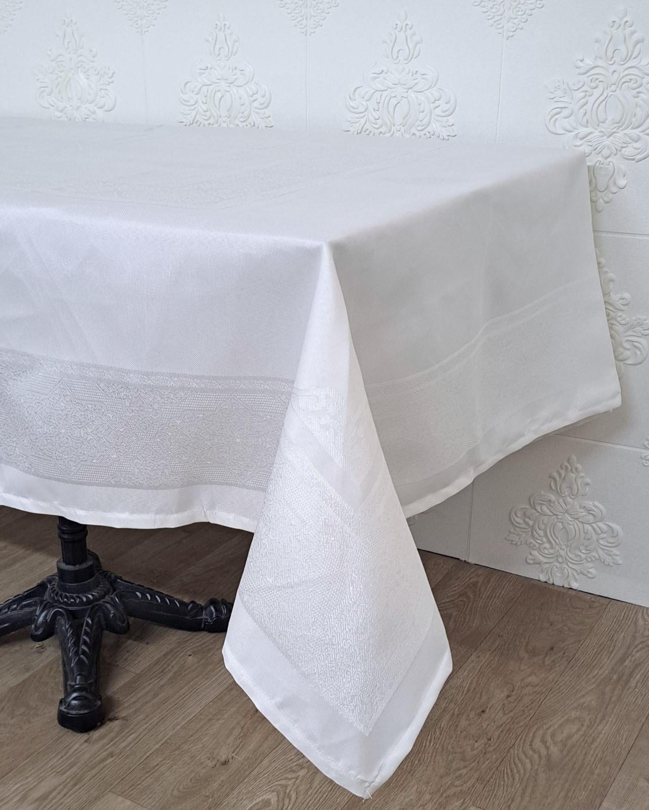 Скатерть тефлоновая Masali Model 507 160x400 см Cream (CN22457)