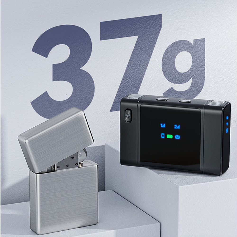 Микрофон петличный беспроводной Savetek M7 2в1 с двойным адаптером для телефонов Android и iPhone Черный - фото 8