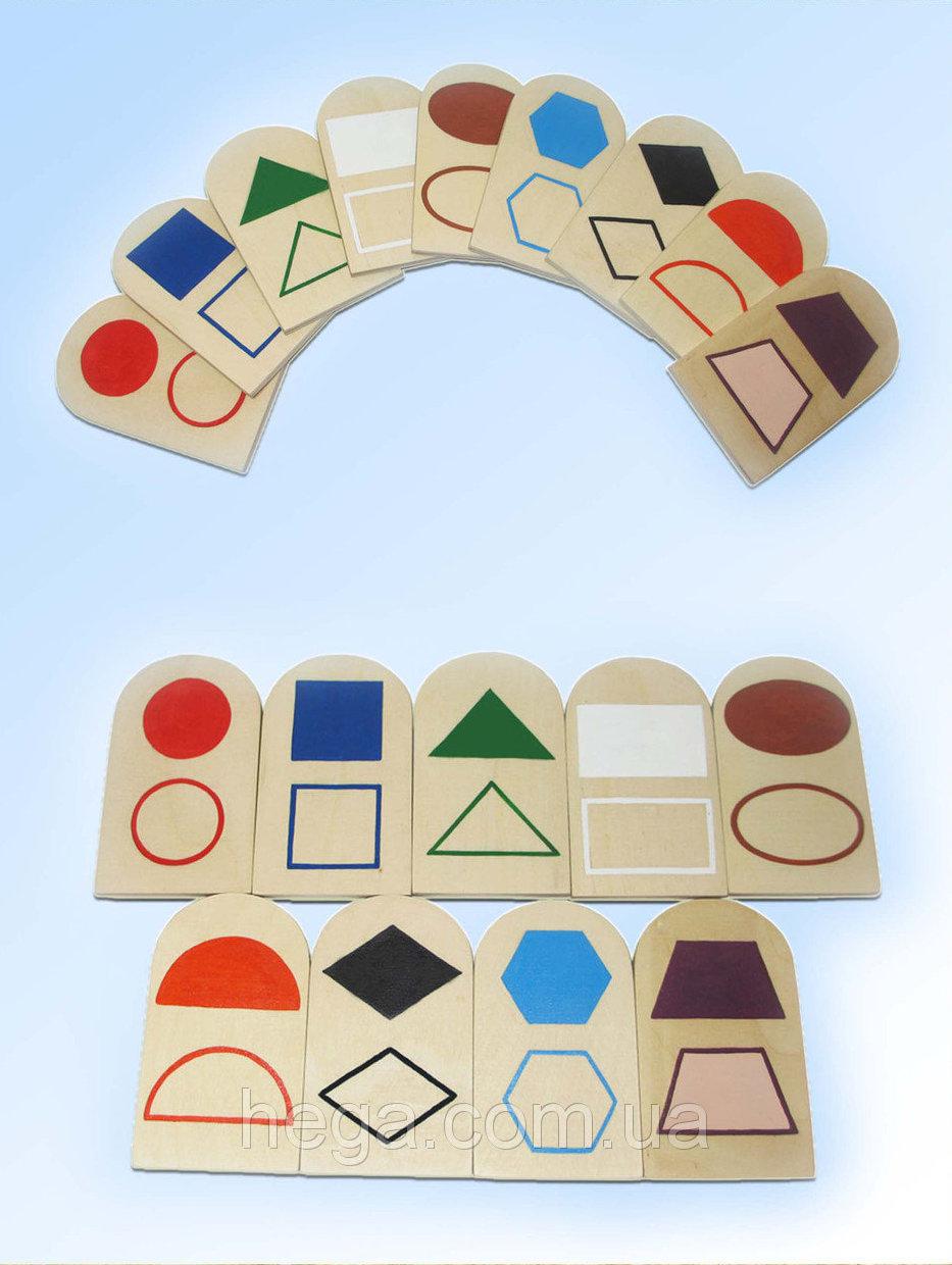 Набор дидактического материала HEGA Геометрические фигуры Демонстрационные(78) - фото 2 Набор дидактического материала HEGA Геометрические фигуры Демонстрационные(78) - фото 2