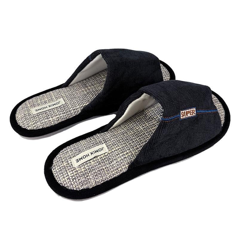 Тапочки комнатные мужские открытые 10244-1 р. 44 28,5 см Черный - фото 4 Тапочки комнатные мужские открытые 10244-1 р. 44 28,5 см Черный - фото 4