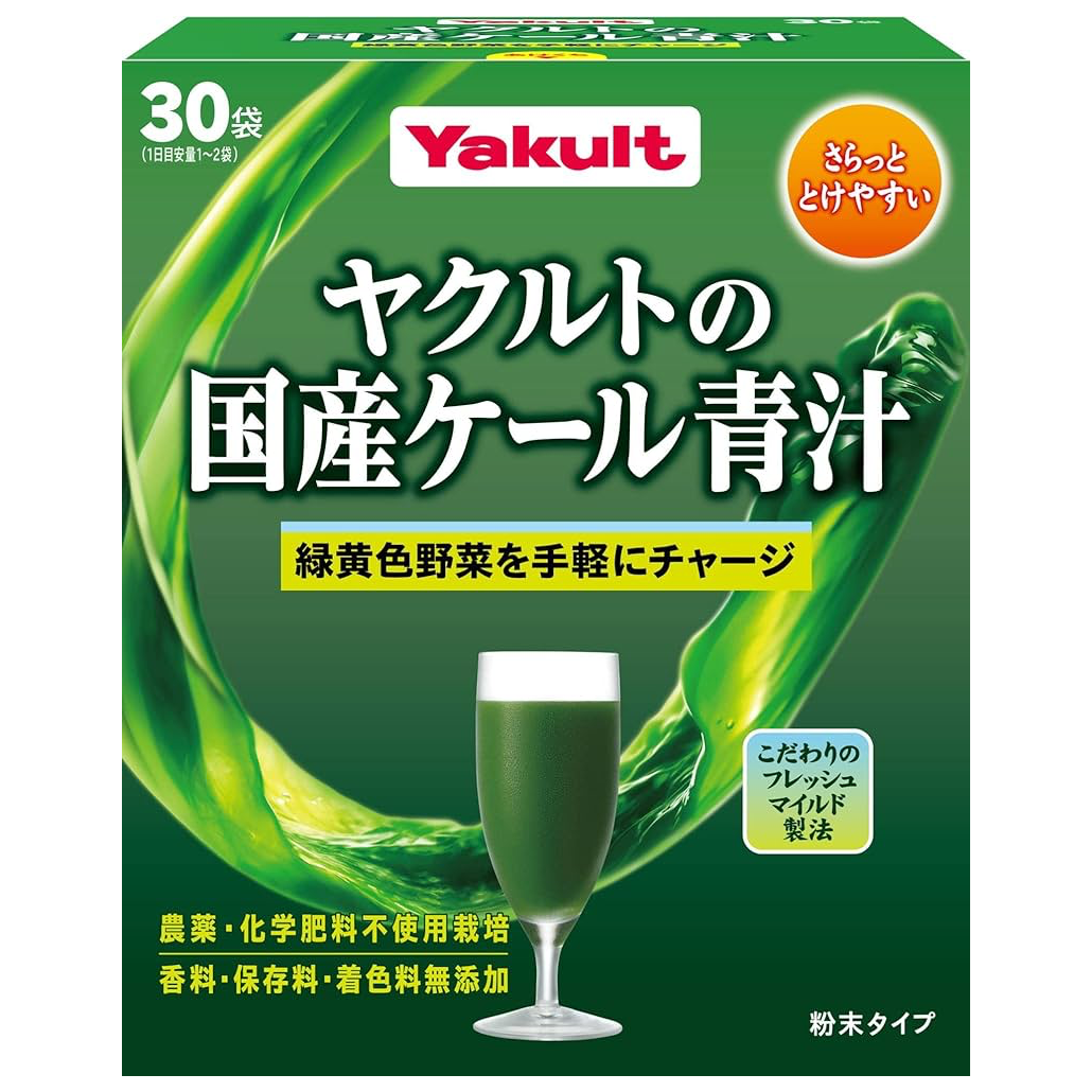 Аодзиру Yakult Domestic Kale Green Juice с капустой кале 30 стиков (2843758000)