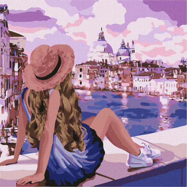 Картина по номерам Идейка Розовые мечты 3 40x40 см (KHO4742)