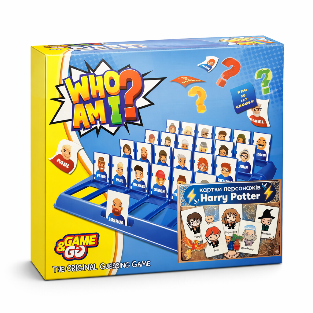 Настільна гра Вгадай Хто Я і картки Harry Potter логічна дорожня (33334243)