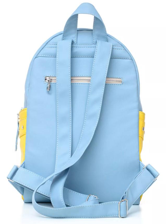 Рюкзак жіночий Sambag Dali BPSe Блакитний з жовтим (15379610e) - фото 3