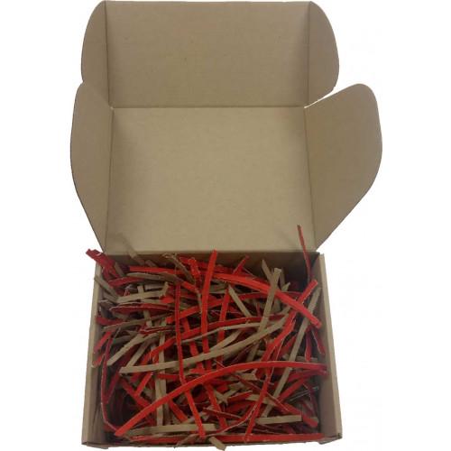 Резаный гофрокартон 1000 г Красный (3173) - фото 2 Резаный гофрокартон 1000 г Красный (3173) - фото 2