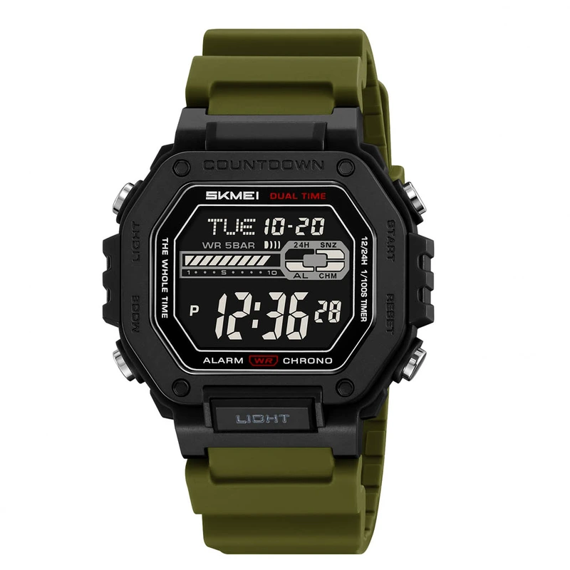Наручний годинник Skmei 2523AG Army Green