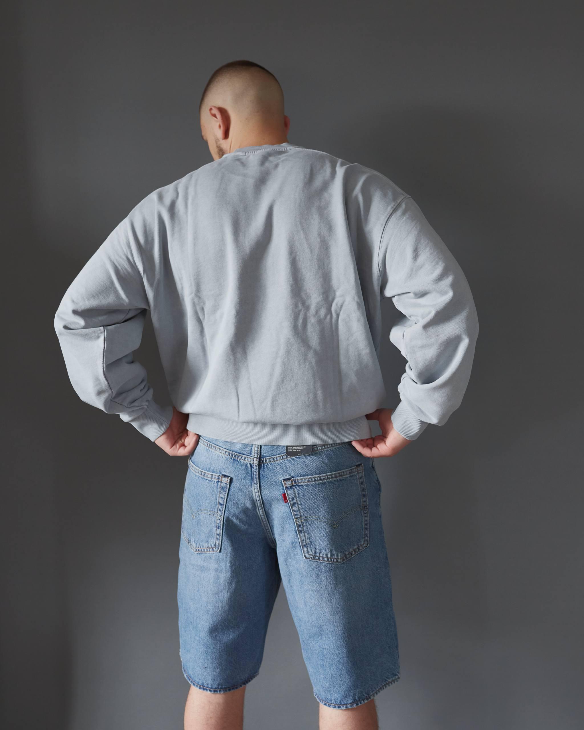 Шорты джинсовые Levi's 478 Baggy Shorts р. 34 US Голубой (46145190) - фото 2