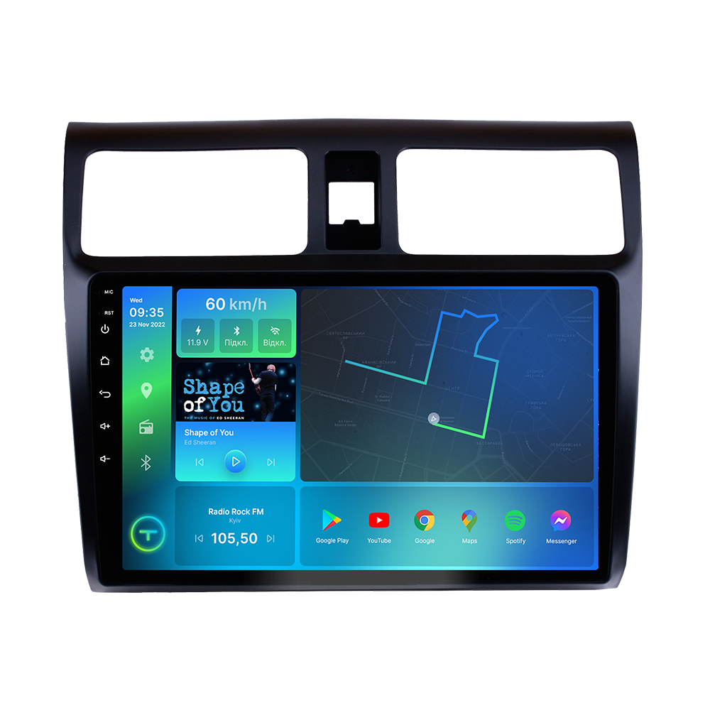 Автомагнітола штатна Torssen Suzuki Swift 2004-2010 Dzire 2008-2010 F108256 4G Carplay DSP (202307808)