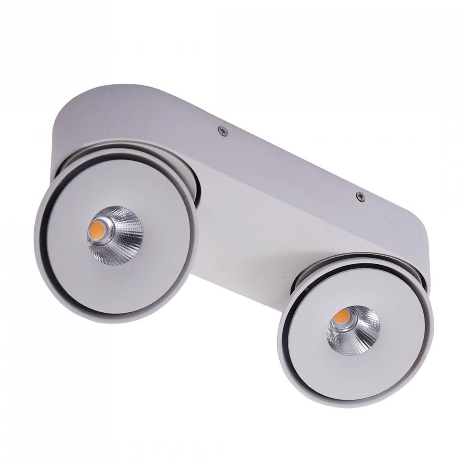 Точковий світильник Azzardo BOSTON DOUBLE WHITE AZ3544 (AZ3544)