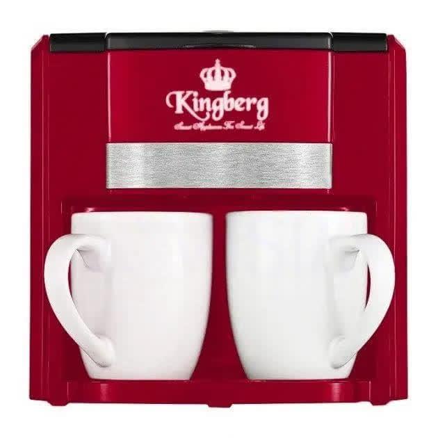 Кофеварка электрическая капельная Kingberg KB 1991 с двумя чашками (30227512)
