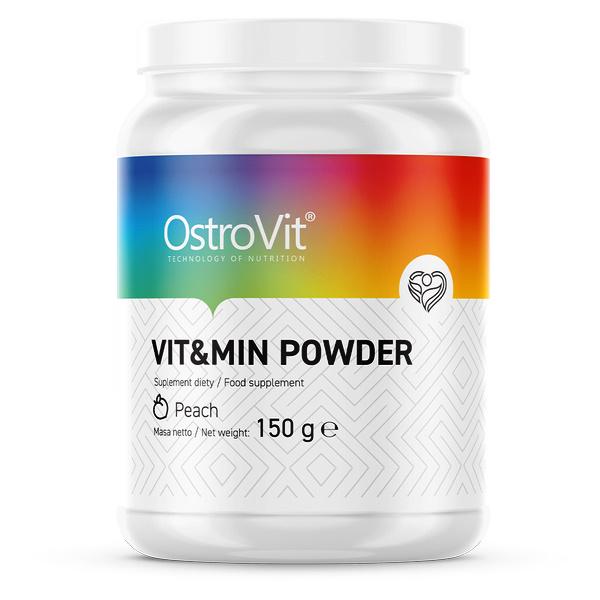 Витаминно-минеральный комплекс для спорта OstroVit Vit&Min Powder 150 g /30 servings/ Peach