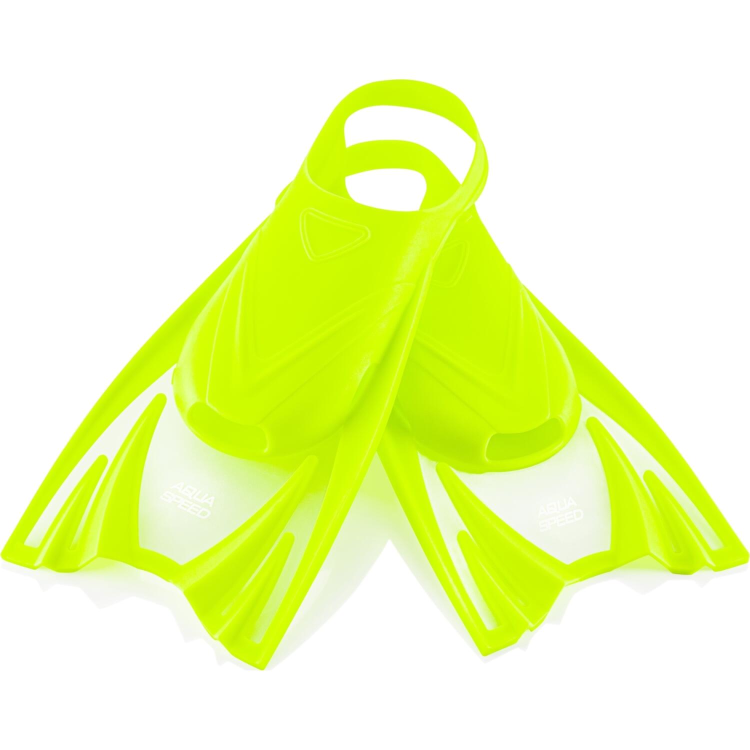 Ласты детские Aqua Speed FROG р. 25-29 Лаймовый (520-18)