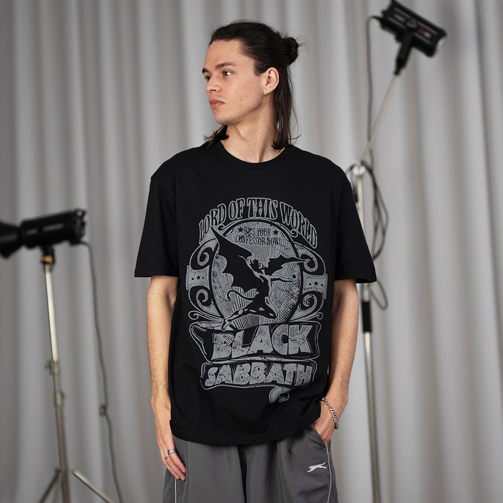 Футболка унисекс Black Sabbath Lord of This World  L Черный (00000001048)