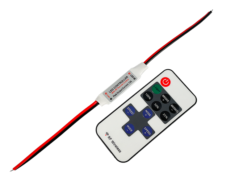 Диммер для светодиодной ленты AVT 12A радио 11 кнопок 1 канал (6525)