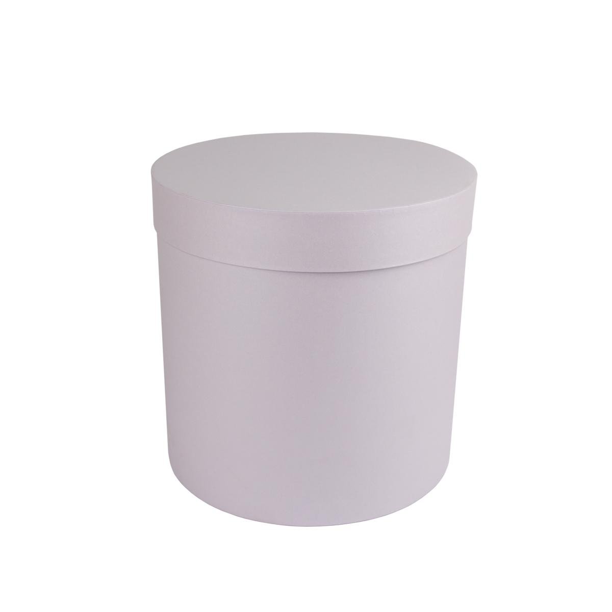 Коробка Perfectbox цилиндрическая перламутровая 21х20х20 см Лавандовый (2120в5) - фото 1 Коробка Perfectbox цилиндрическая перламутровая 21х20х20 см Лавандовый (2120в5) - фото 1