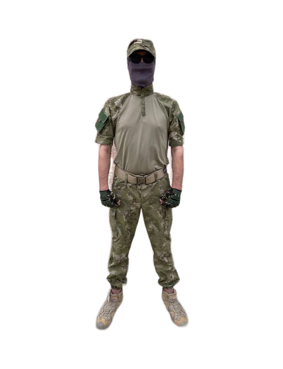 Костюм S Зеленый пиксель (122340)