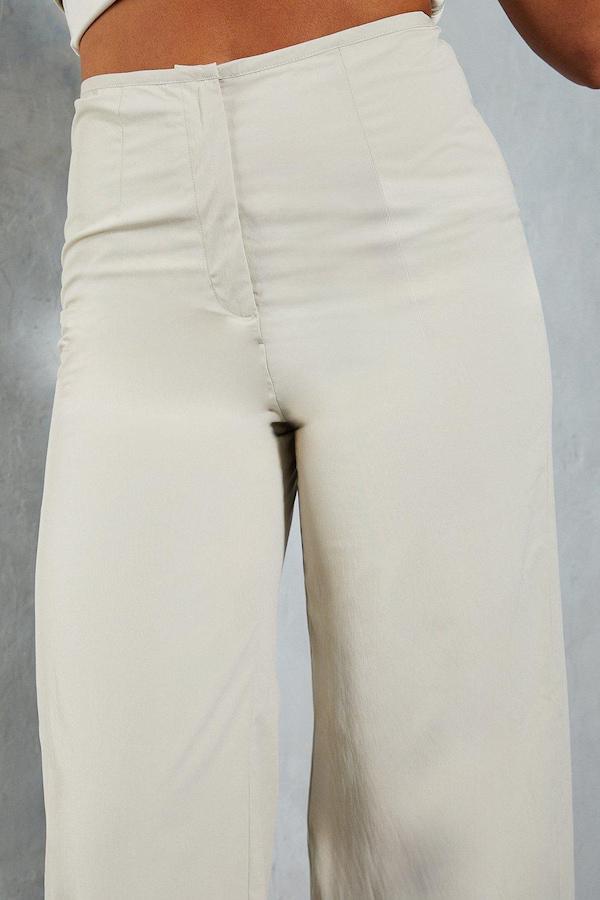 Штани Misspap утеплені віскоза Бежевий (29502531) - фото 2