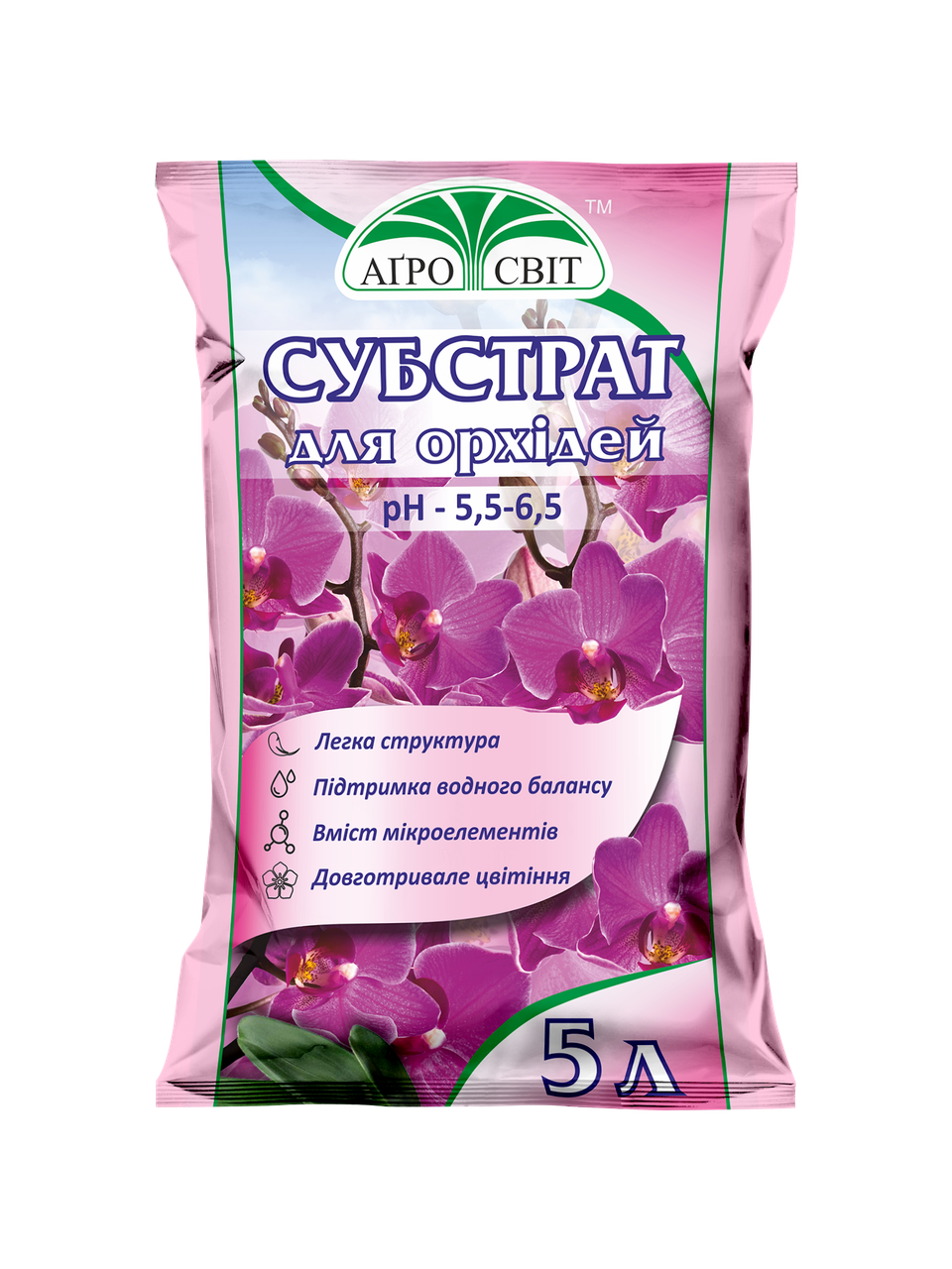 Субстрат для орхідей 5 л (1032395676)