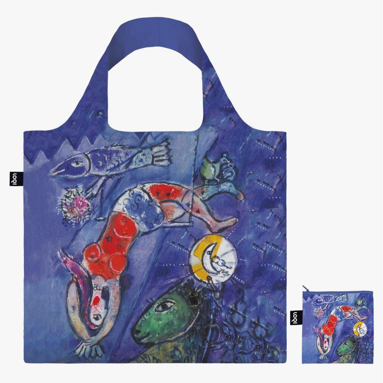 Сумка шоппер LOQI MARC CHAGALL The Blue Circus (MC.BC)