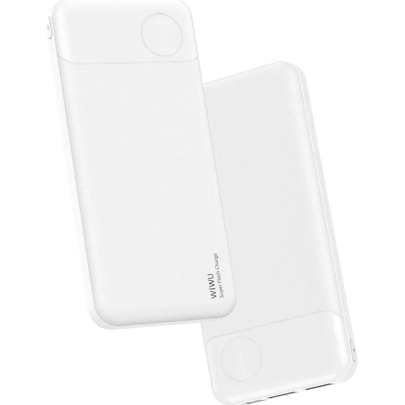 Внешний аккумулятор WiWU JC-14 10000 mAh 20w White - фото 3