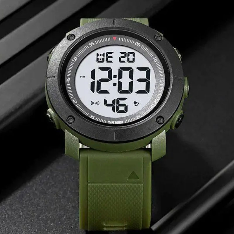 Часы наручные мужские Skmei 2122AGWT Army Green (tf4710) - фото 6 Часы наручные мужские Skmei 2122AGWT Army Green (tf4710) - фото 6