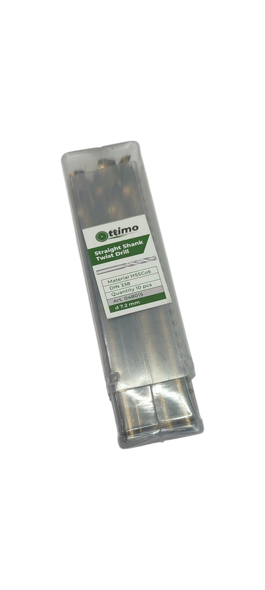 Свердло OTTIMO ц/х ф Р6М5К5 шліфоване А1 7,2 мм (048015) - фото 2 Свердло OTTIMO ц/х ф Р6М5К5 шліфоване А1 7,2 мм (048015) - фото 2