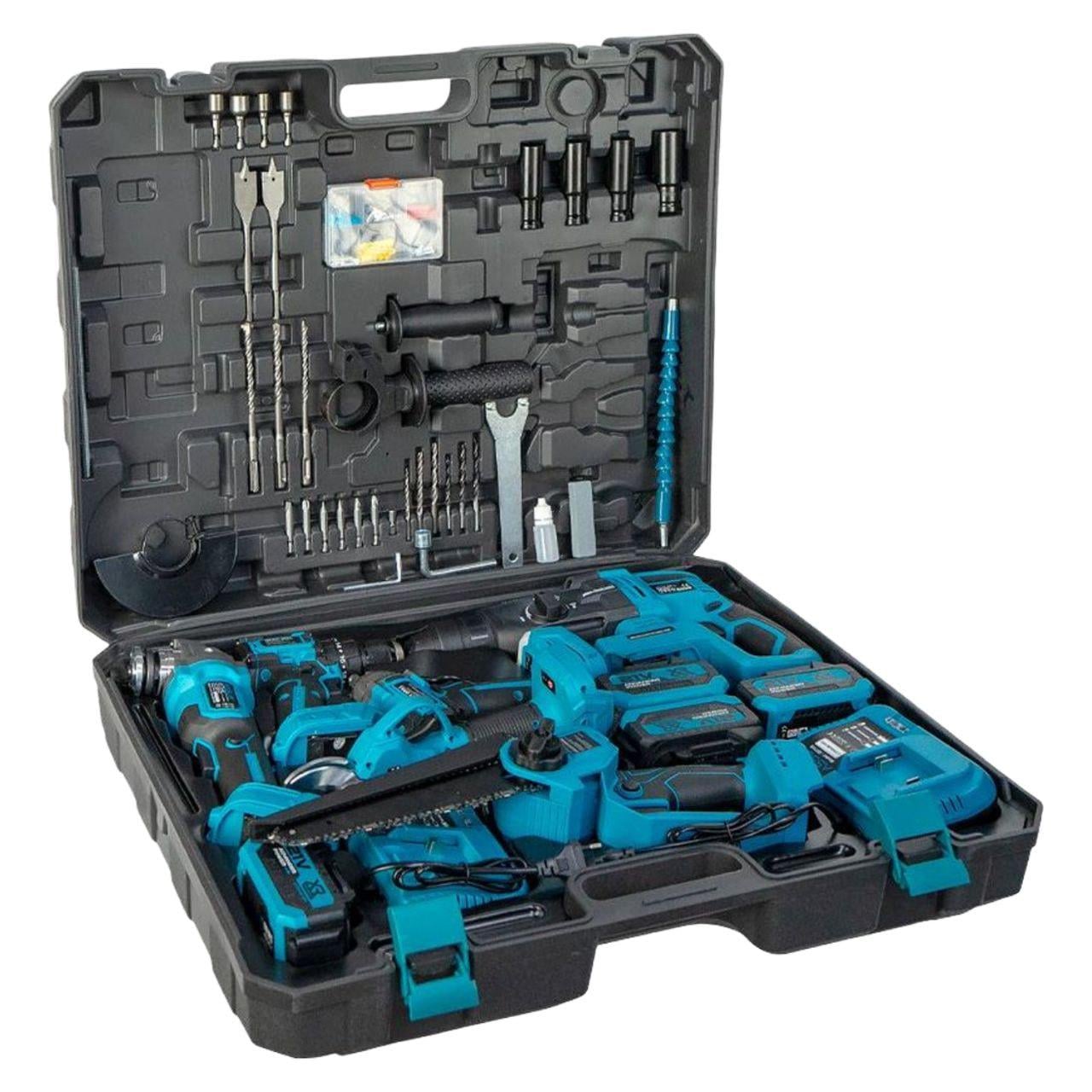 Набір інструментів акумуляторних 6в1 ASSUR ASR1206/МК 21V 3 АКБ кейс (33481170)