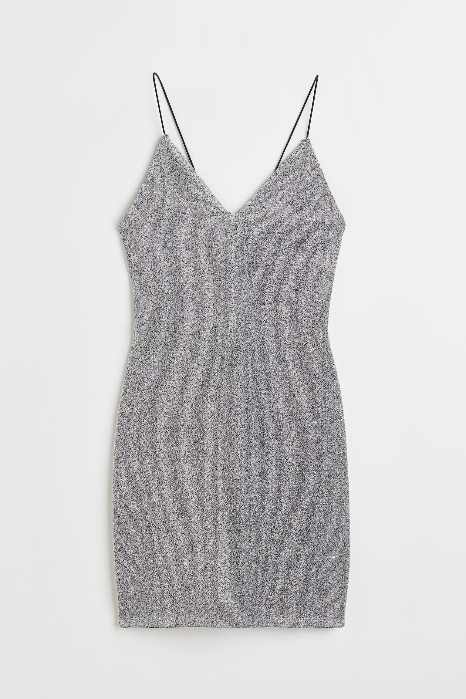 Сукня без рукавів XS Сріблястий (1090752arl)