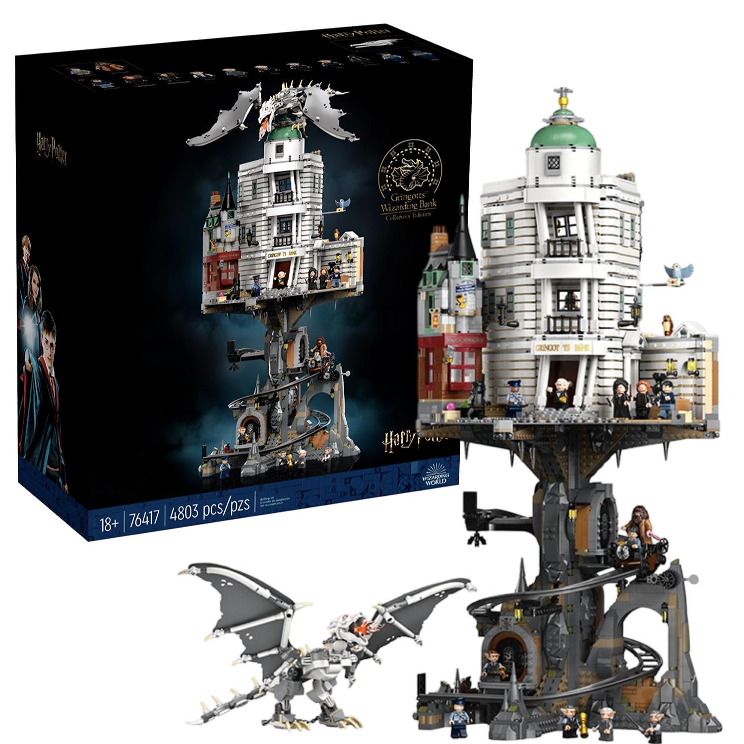 Конструктор Harry Potter Волшебный банк Гринготтс 4803 детали (84803)