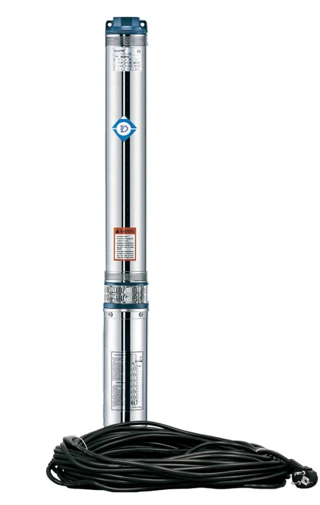Занурювальний насос відцентровий Aquatica 4QJED3-28-1,8 1,8 кВт/197 м/ 55 л/хв/Ø 102 мм 20 м кабелю mid (778448)