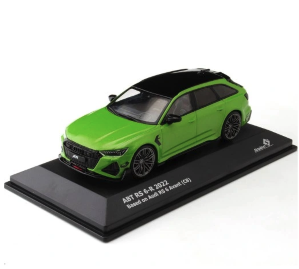 Модель автомобіля Solido 1:43 Audi RS6-R C8 ABT Avant 2022 Java Gree (S4310704)