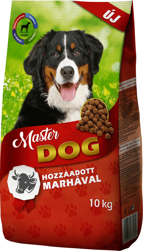 Корм сухой Master Dog для говядины 10 кг.