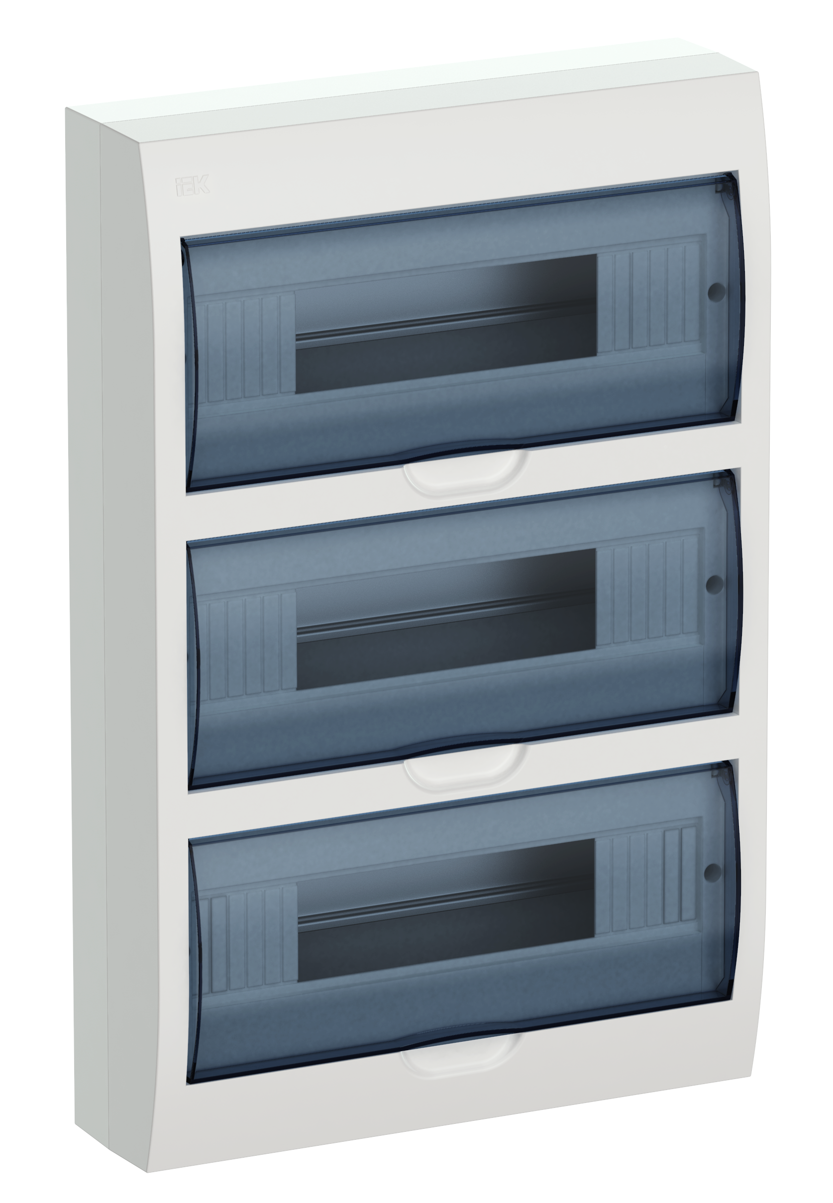 Щит розподільний УЕК ЩРН-П 36 модулів пластик 473х370х105 мм Прозорий (MKP12-N-36-40-05)