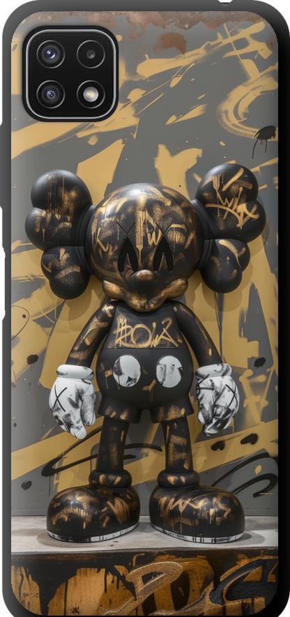 Чехол на Samsung Galaxy A22 5G A226B Bronze kaws (6097b-2581-42517)