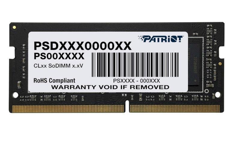 Оперативная память Patriot DDR4 SO-DIMM 16GB/3200 (PSD416G32002S)