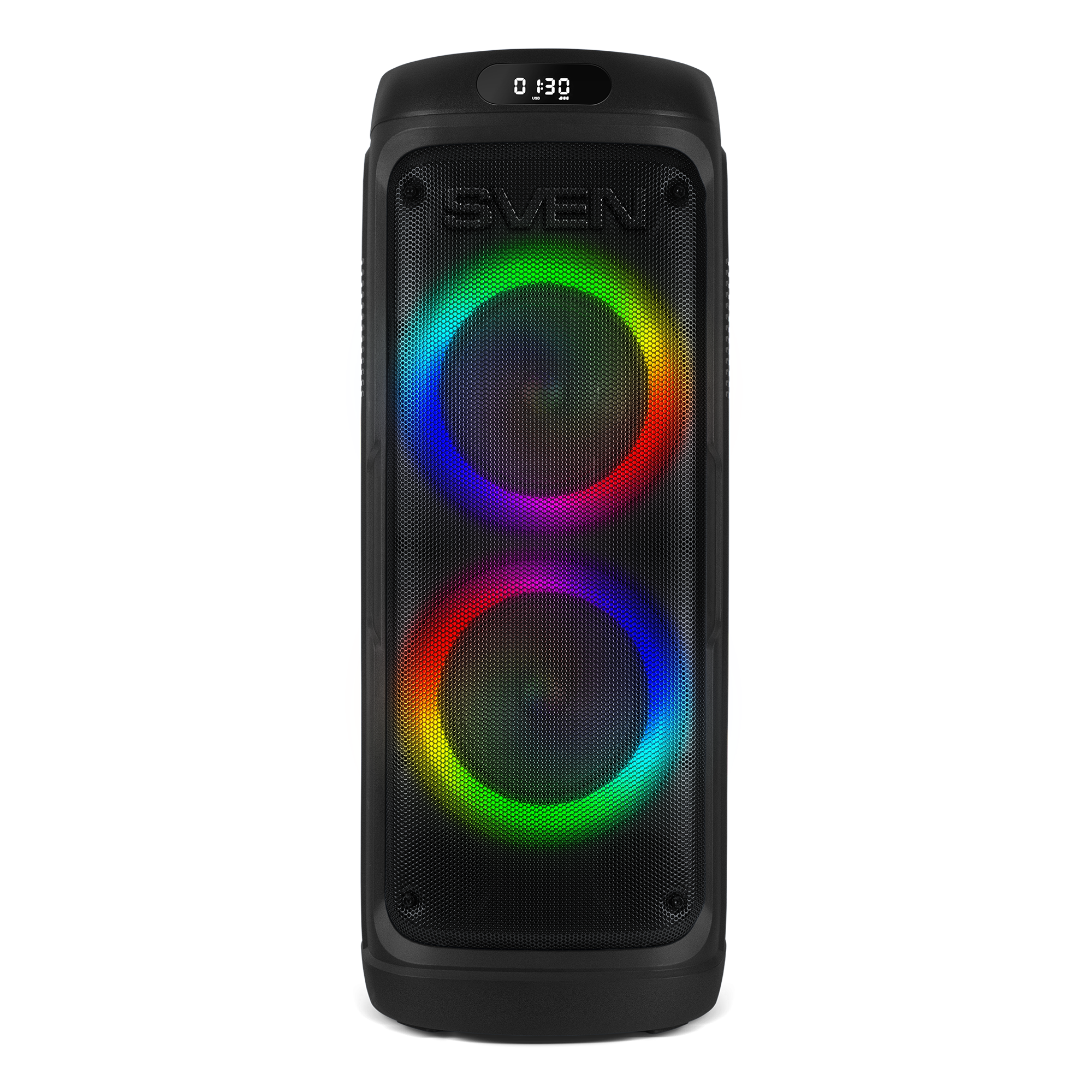 Система акустическая Sven PS-770 TWS/Bluetooth/подсветка/караоке/FM 100 Вт Black (770) - фото 3