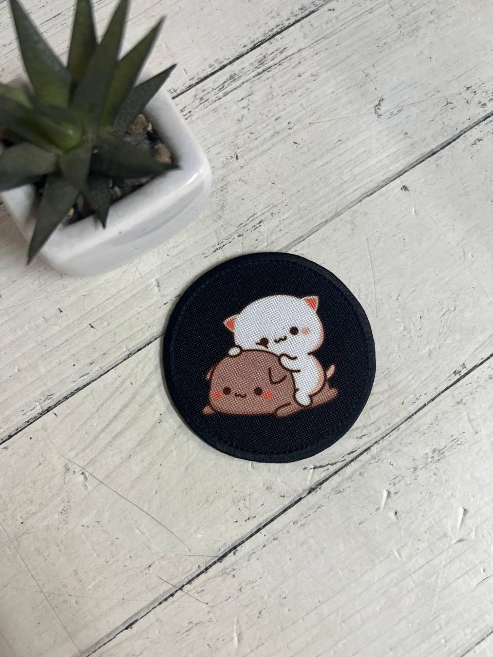 Шеврон нашивка Обіймай 80 мм