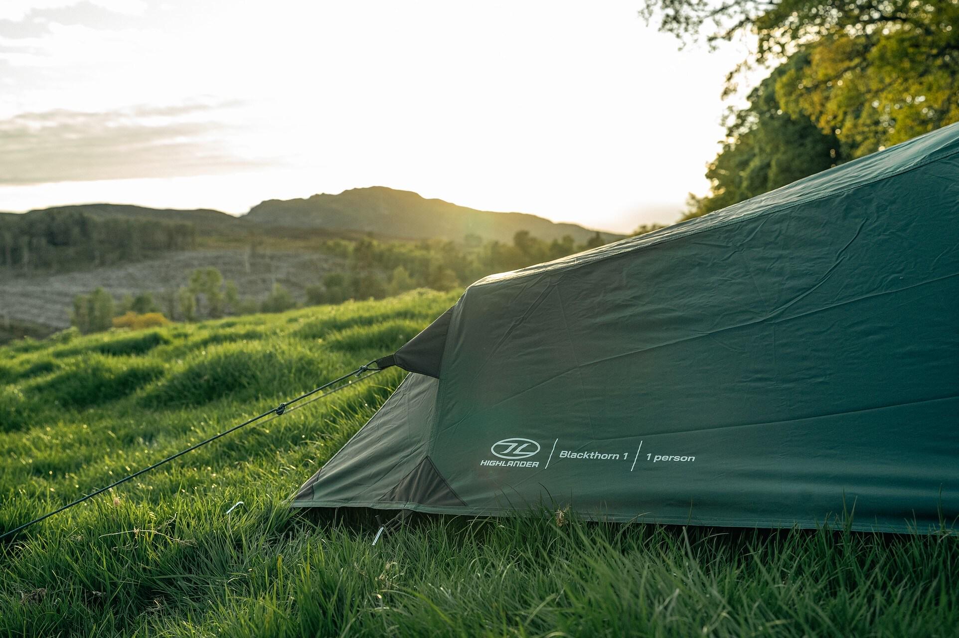 Намет одномісний Highlander Blackthorn 1 Gen2 Scarab Green (931682) - фото 10 Намет одномісний Highlander Blackthorn 1 Gen2 Scarab Green (931682) - фото 10