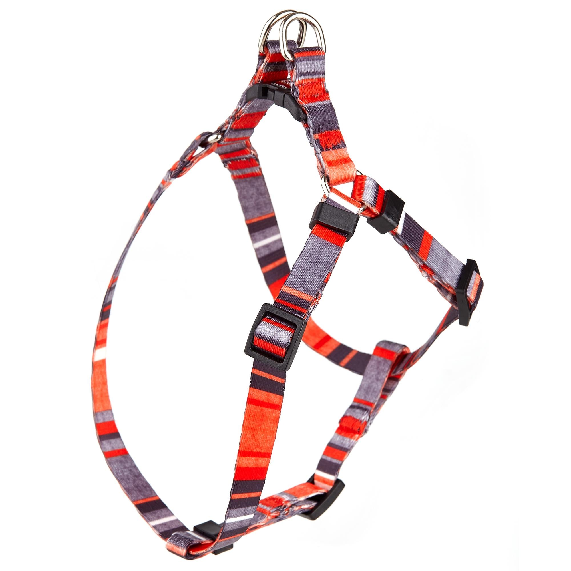 Шлея KareLine LINE из нейлона с узором и пластиковой пряжкой 10 мм А 240-300 мм В 260-400 мм (0816/3)