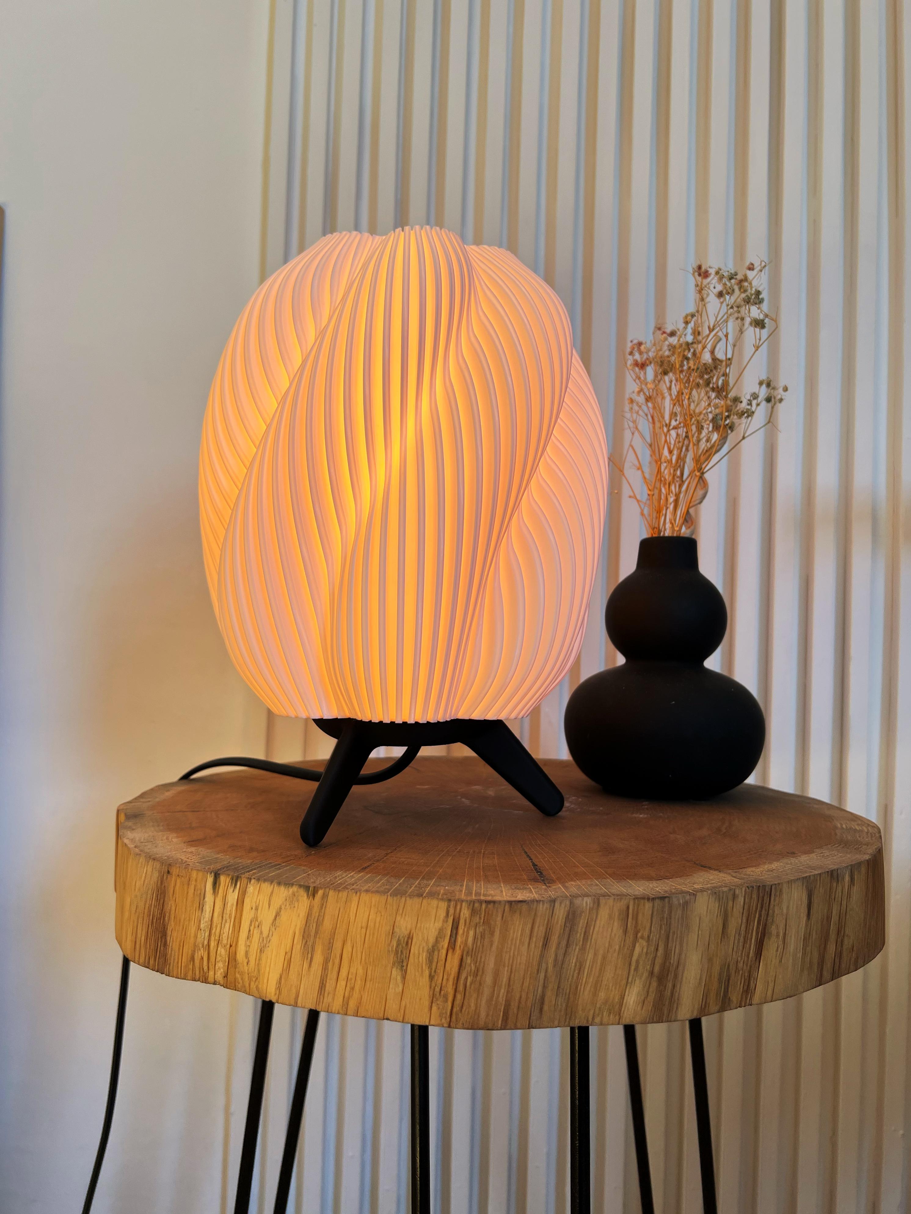 Настільна лампа TEPLO FLOWA L 3,1 Вт Е27 Білий (100101) - фото 2