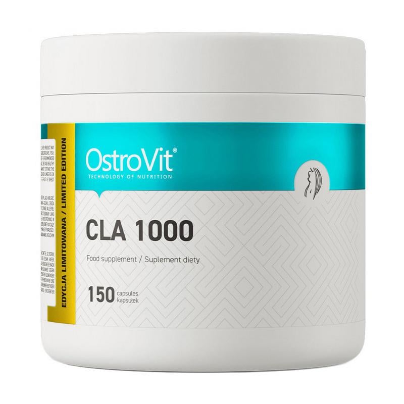 Жиросжиг CLA конъюгированная линолевая кислота OstroVit CLA 1000 150 капс.