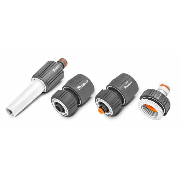 Комплект для полива Bradas White LINE SOFT 4 элемента на шланг 1/2" (WL-S5500-12K)