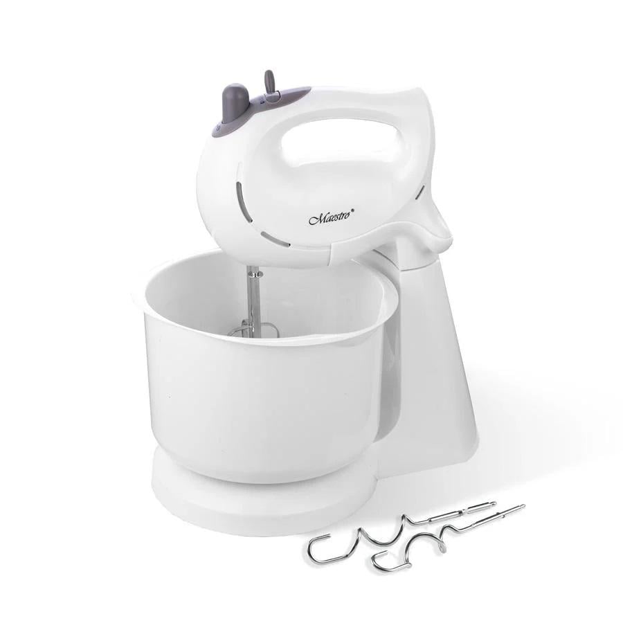 Миксер с чашей пластиковый Maestro MR-552 на вращающейся подставке (25266563)