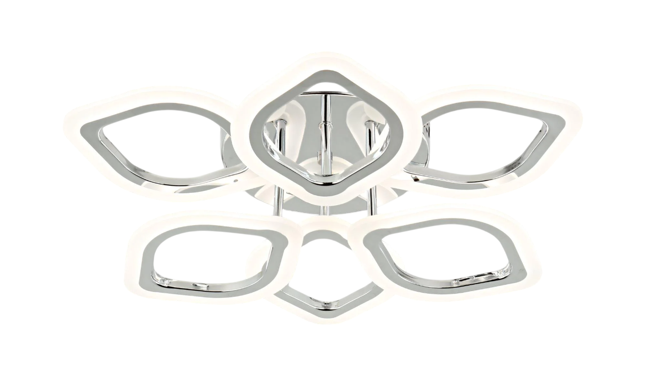 Светильник с пультом дистанционного управления 2301-3+3S CR Хром