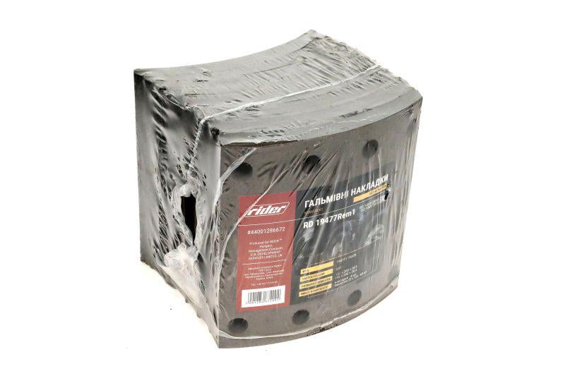 Комплект накладок тормозов на ось Rider RD19477Rem1 saf