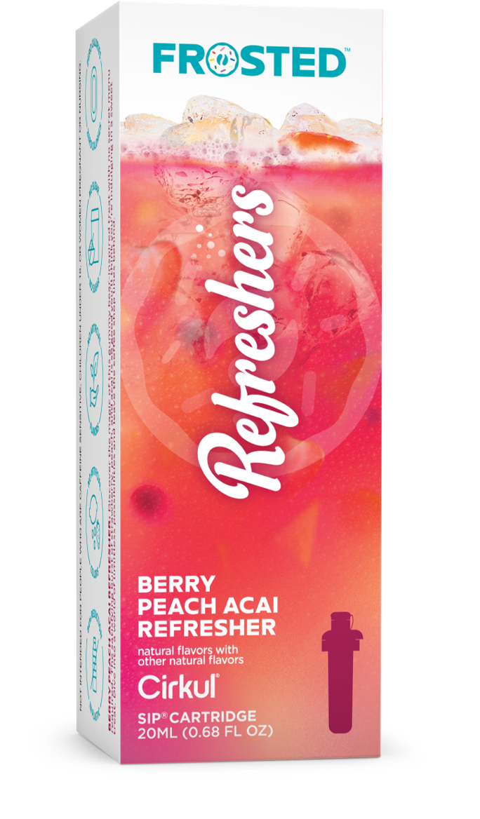 Картридж для Cirkul Berry Peach Acai Refreshe 20 мл (40381)
