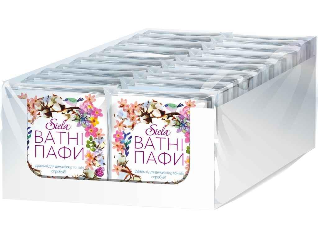 Ватные пафы SIELA 20 пачек по 20 шт. (847926)