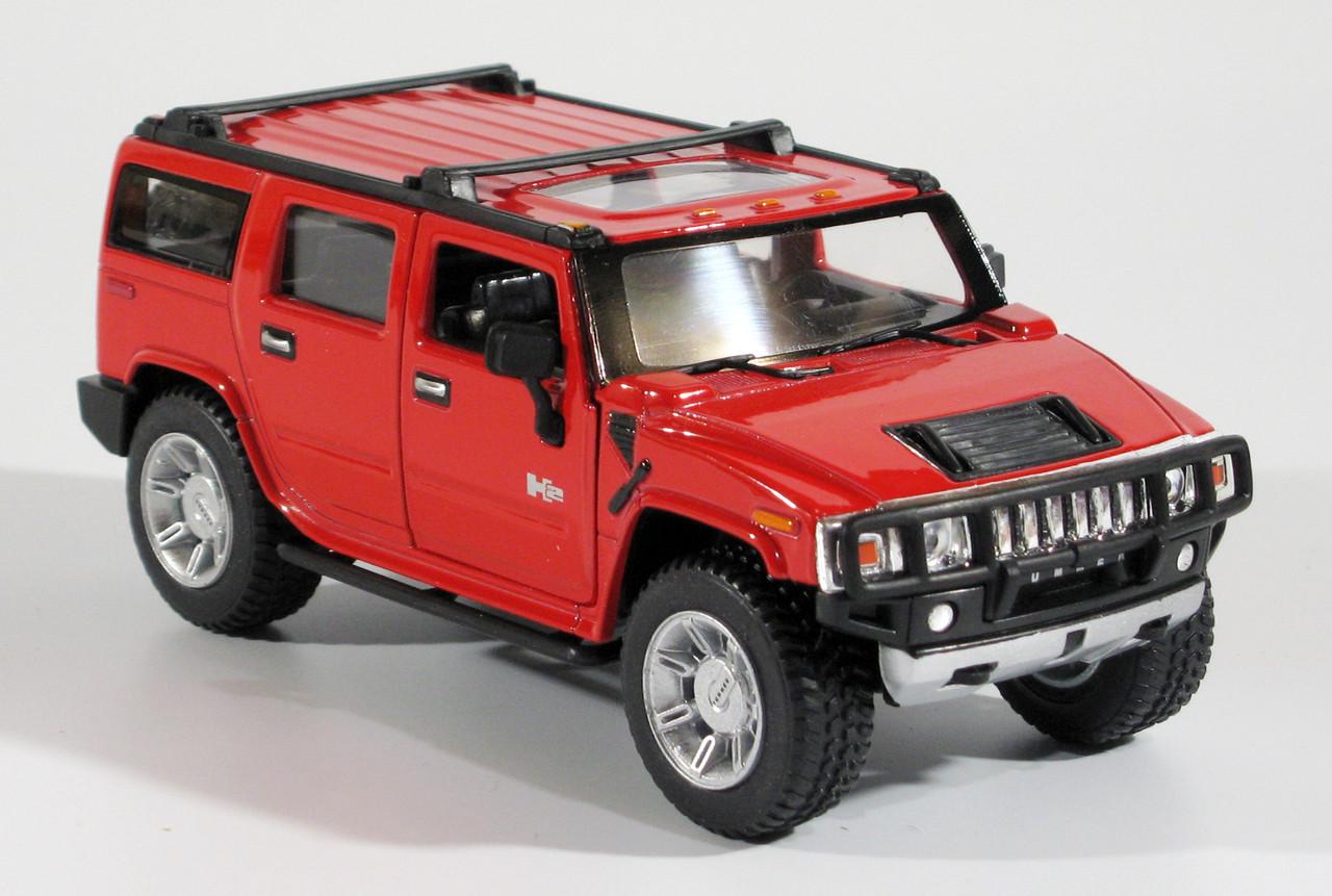 Машина металлическая KT7006W 2008 Hummer H2 SUV - фото 6